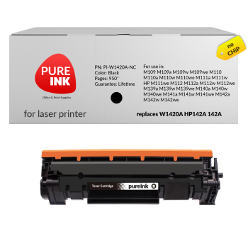 Toner Pureink W1420A HP142A 142A M109 M110 M111 bez chipa
